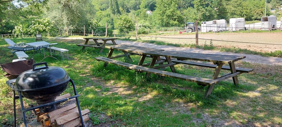 BBQ facilities, Garden view