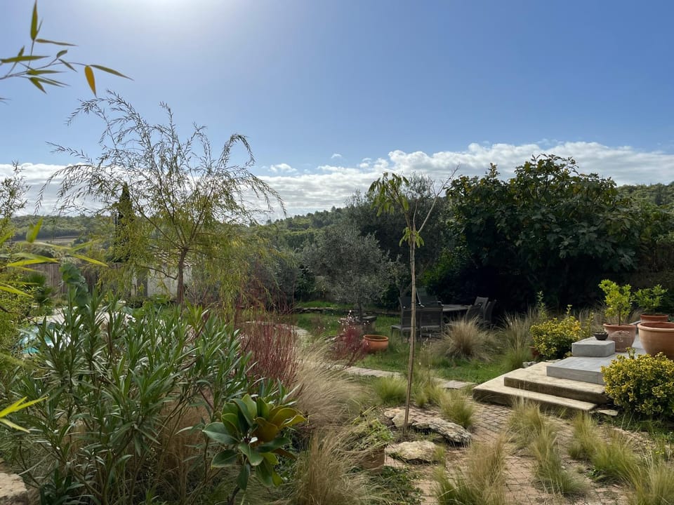 Natural landscape, Garden view, Mountain view