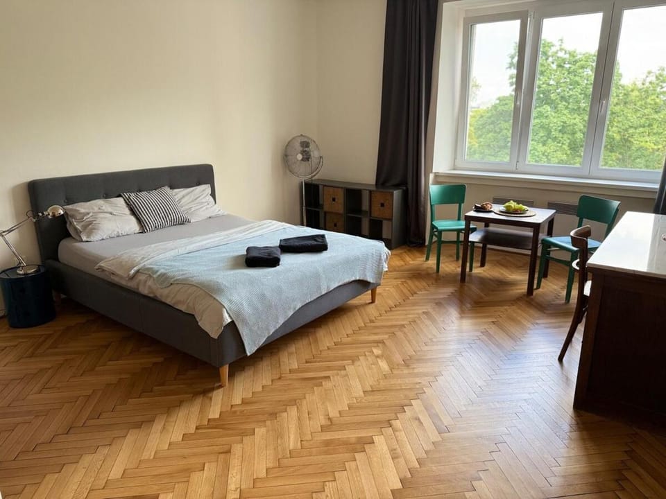 Bed, Photo of the whole room, Seating area, Bedroom