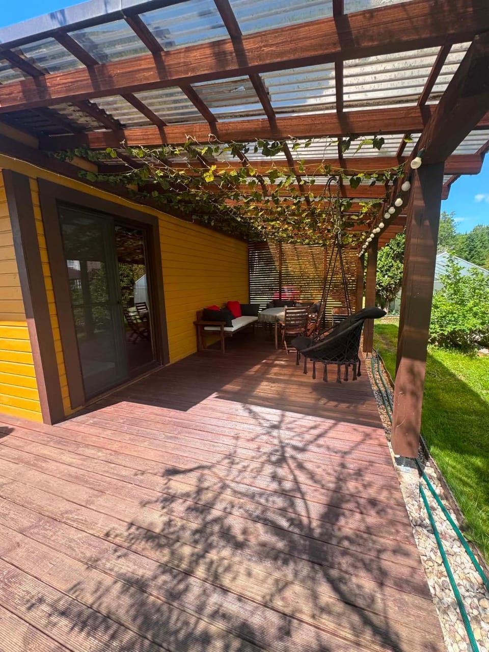 Patio, Spring, Day, Garden, Garden view