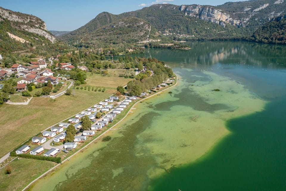 Day, Natural landscape, Bird's eye view, Lake view