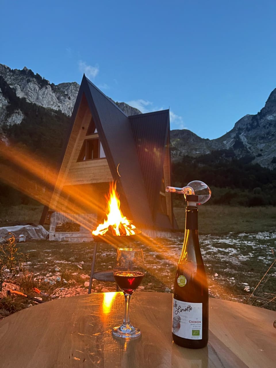 At the End of the World House in Montenegro