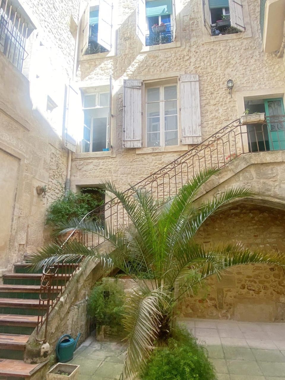 Property building, Inner courtyard view