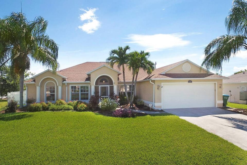 Air hockey, hot tub & saltwater pool. Great for families! Villa Addison - SWFL Rentals Villa in Cape Coral