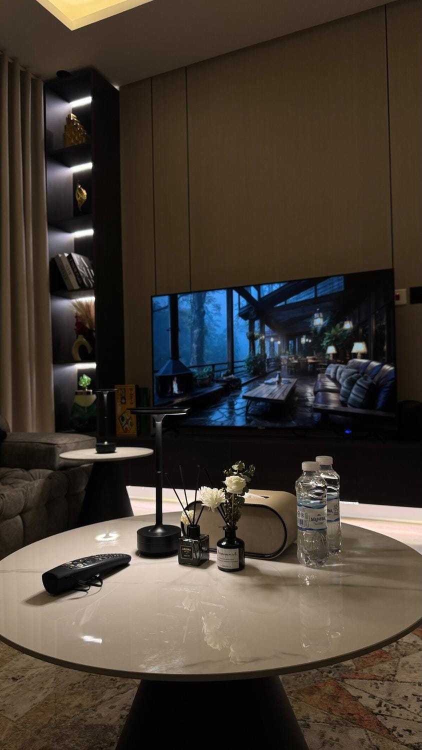 شقة غرفة نوم وصالة معيشة بتصميم عصري Apartment in Riyadh
