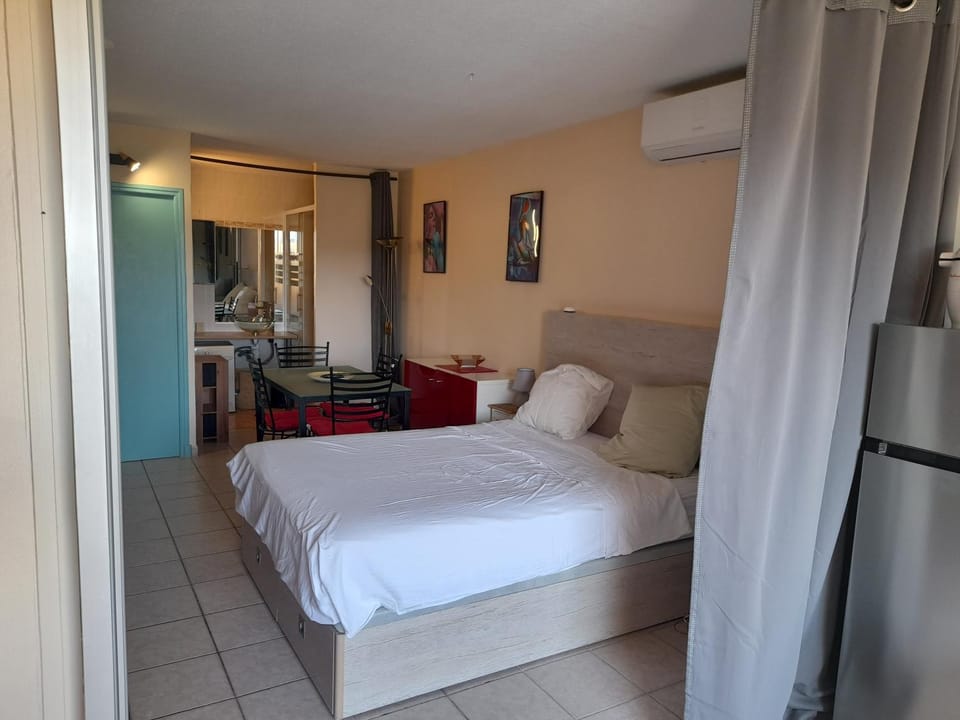 VILLAGE NATURISTE CAP D AGDE HELIOPOLIS D la maison d'andréas Apartment in Agde