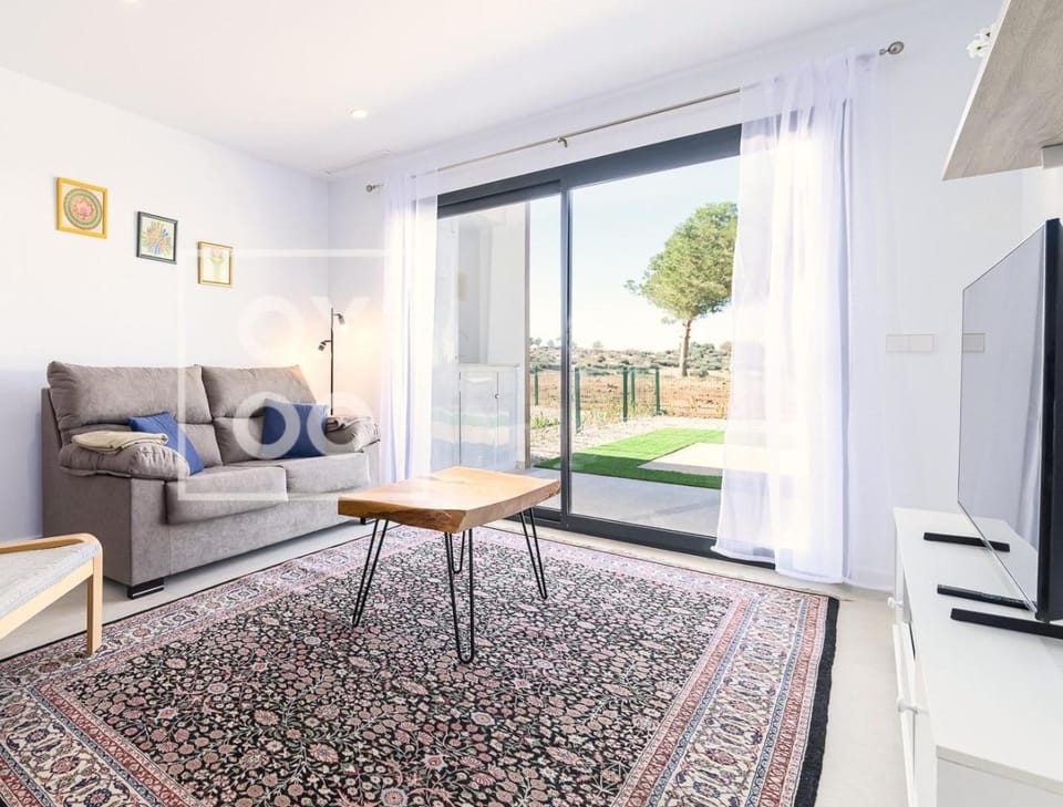 TV and multimedia, Living room, Seating area, Garden view
