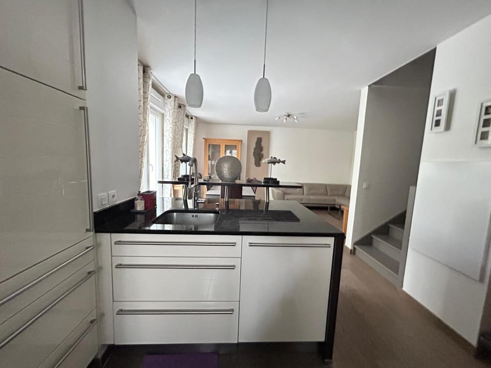 Kitchen or kitchenette, dishwasher