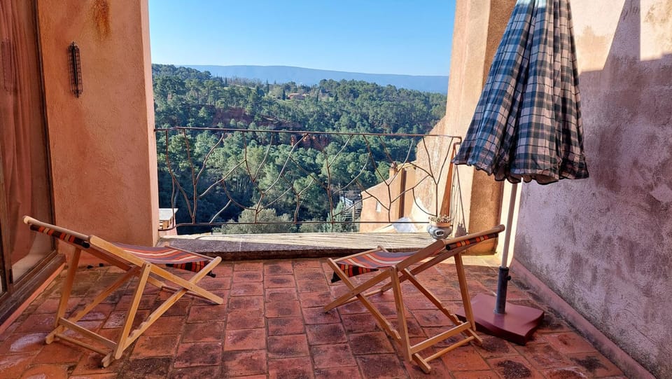 View (from property/room), Balcony/Terrace, Mountain view