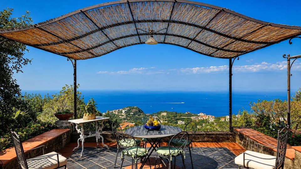 View (from property/room), Living room, Sea view