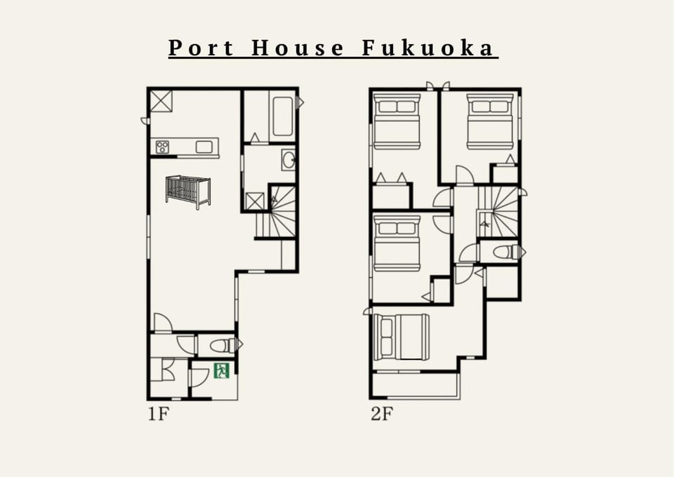 Port House Fukuoka Apartment in Fukuoka