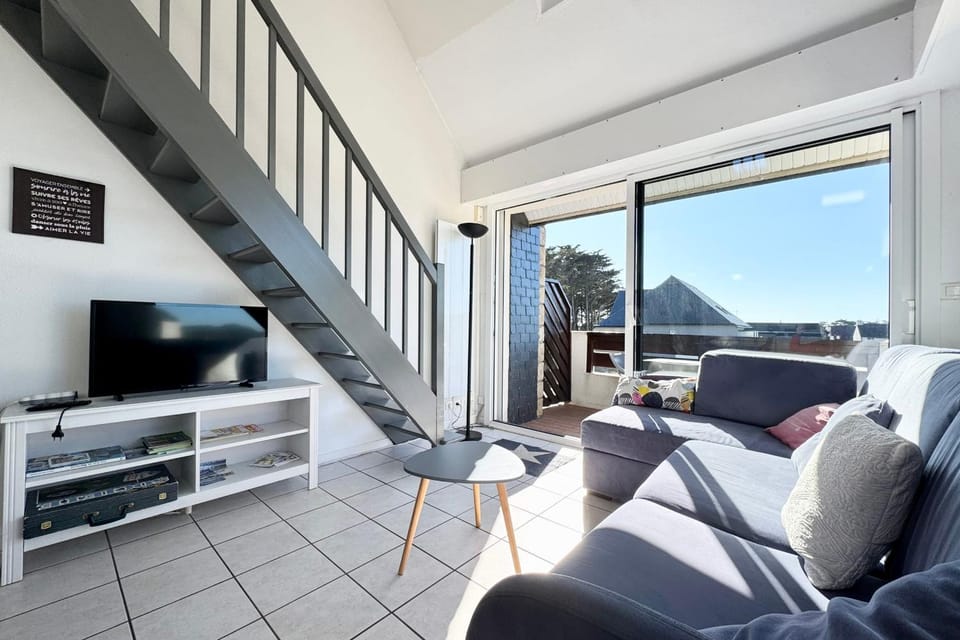 Charmant T3 duplex - Bord de mer - Terrasse Apartment in Quiberon