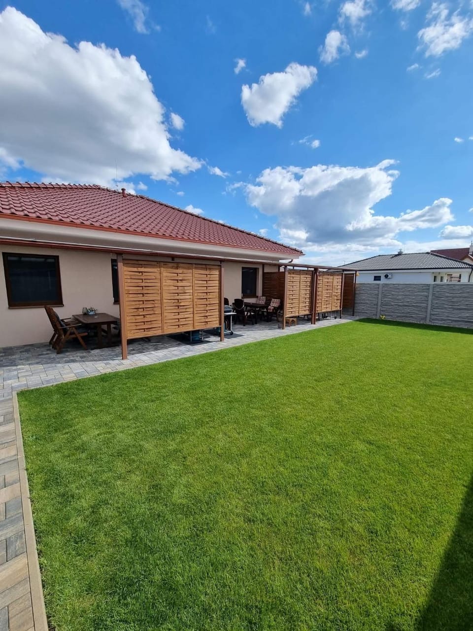 Property building, Garden, Garden view