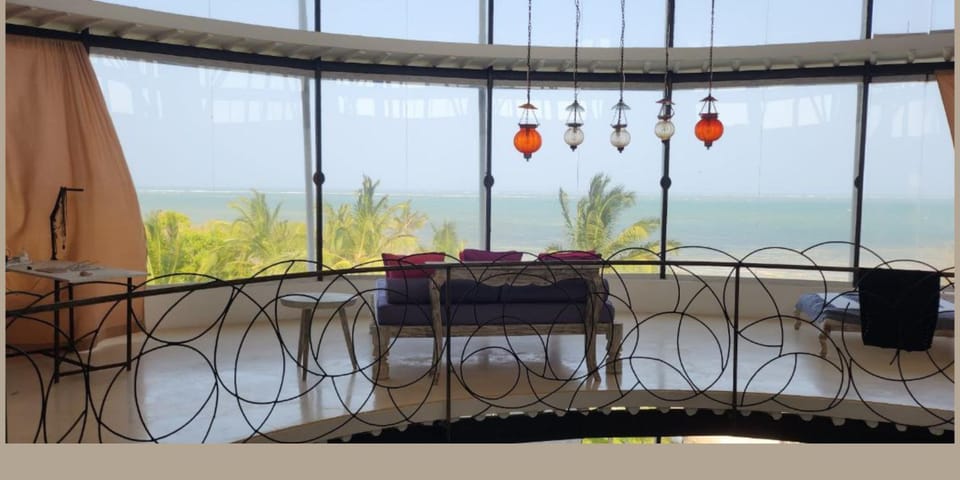 View (from property/room), Seating area, Sea view