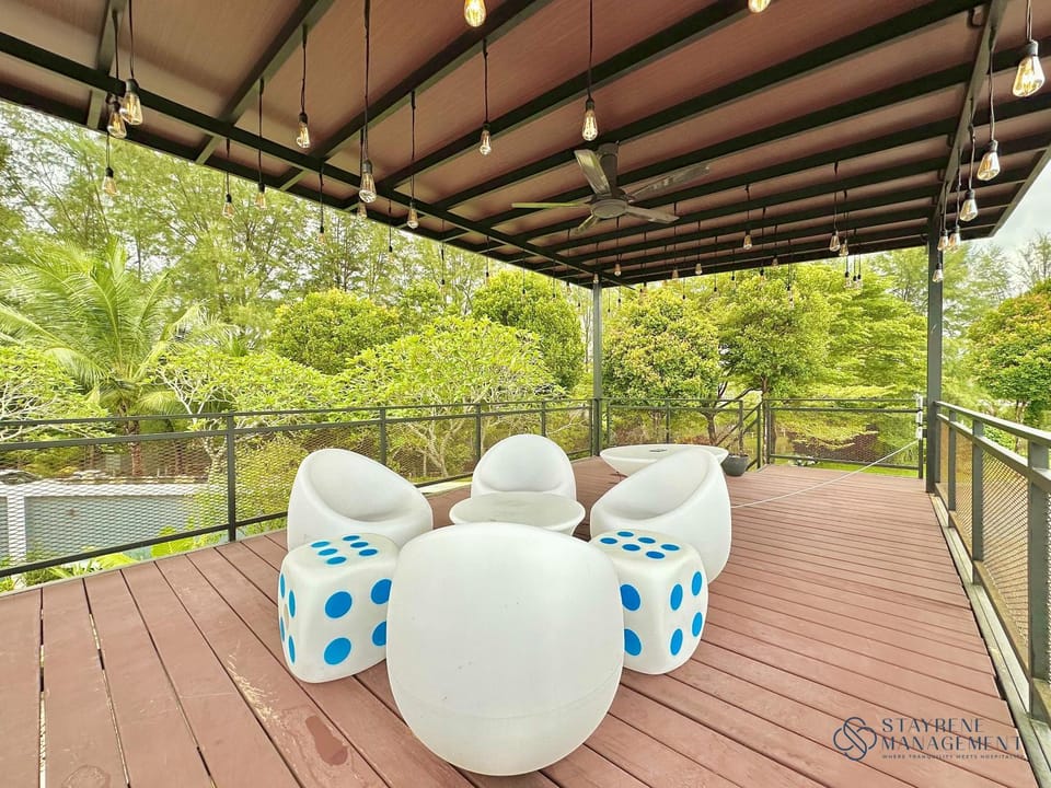 Patio, Garden, Seating area