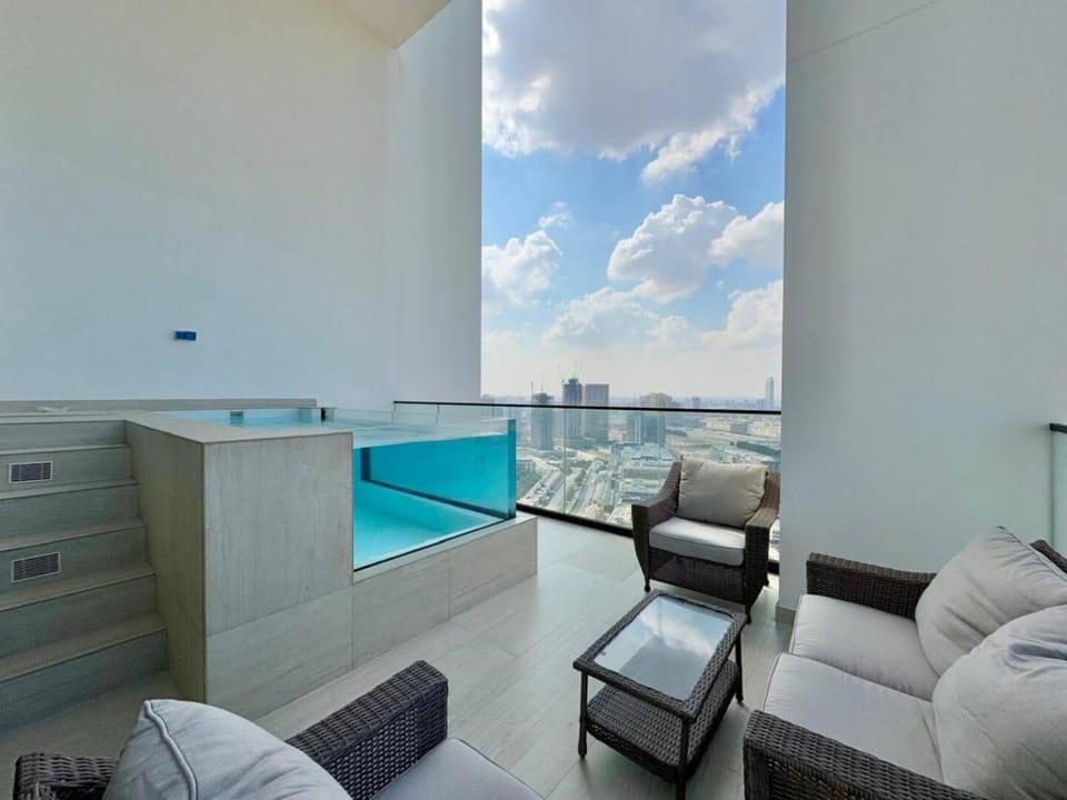 Elegant 2br Jvc Private Pool, Balcony & Parking Apartment in Dubai