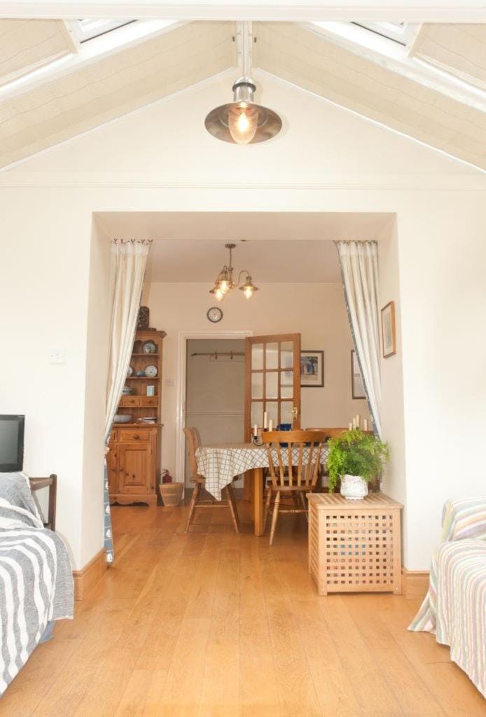 Sherriffs, Bantham overlooking the estuary and Burgh Island Apartment in England