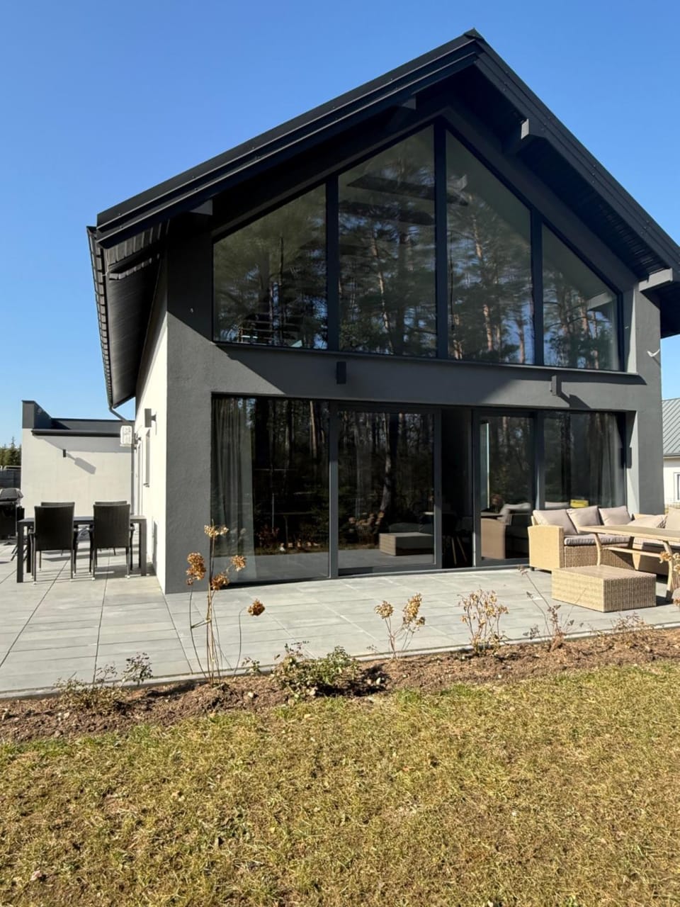 Property building, Spring, Day, Garden, Garden view