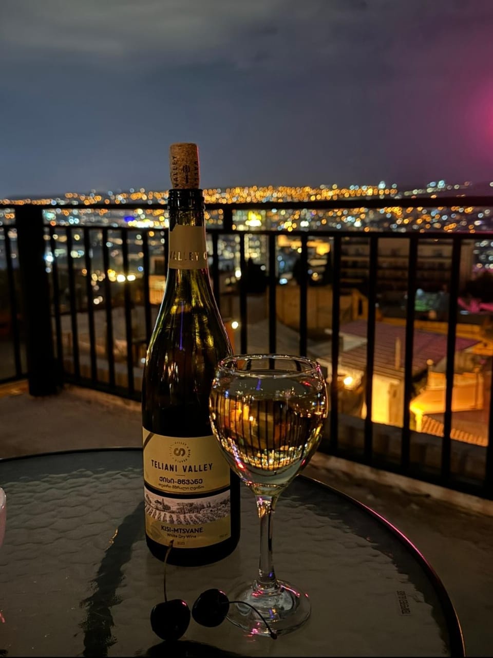 Night, Balcony/Terrace, City view