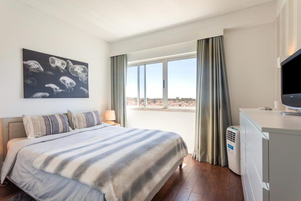 Bed, View (from property/room), Bedroom, air conditioner