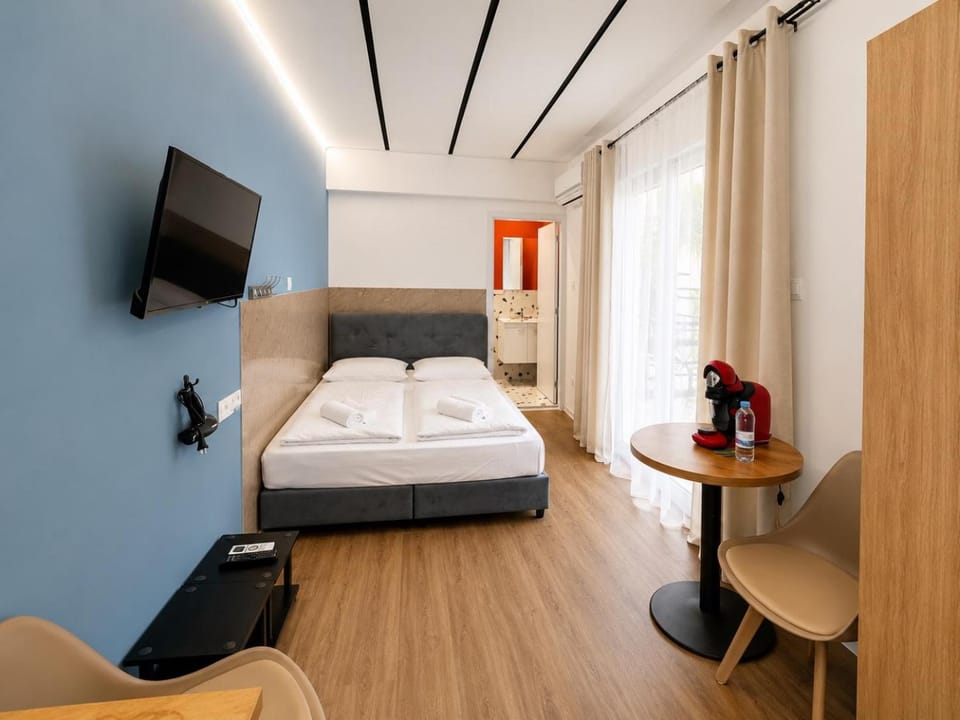 Modern Studio 8 Balcony Kitchenette Bathroom Apartment in Limassol City