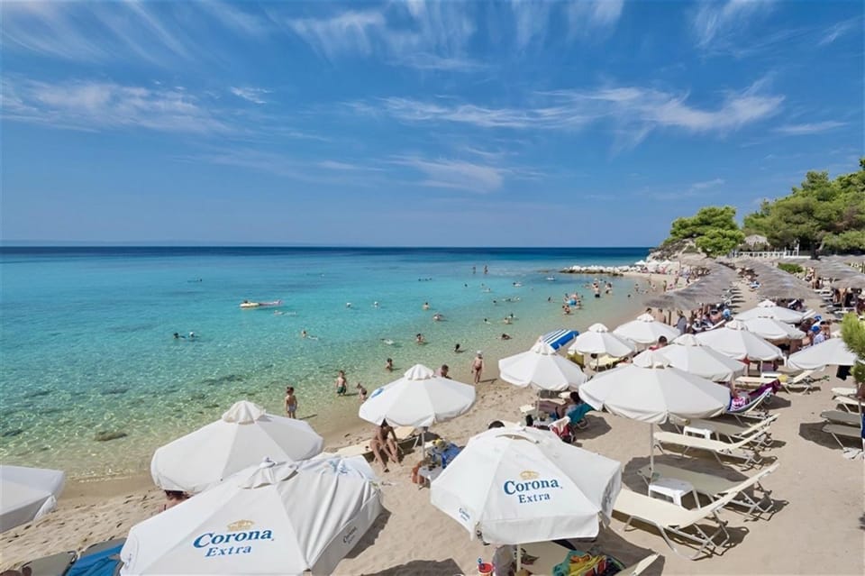 Beach, sunbed