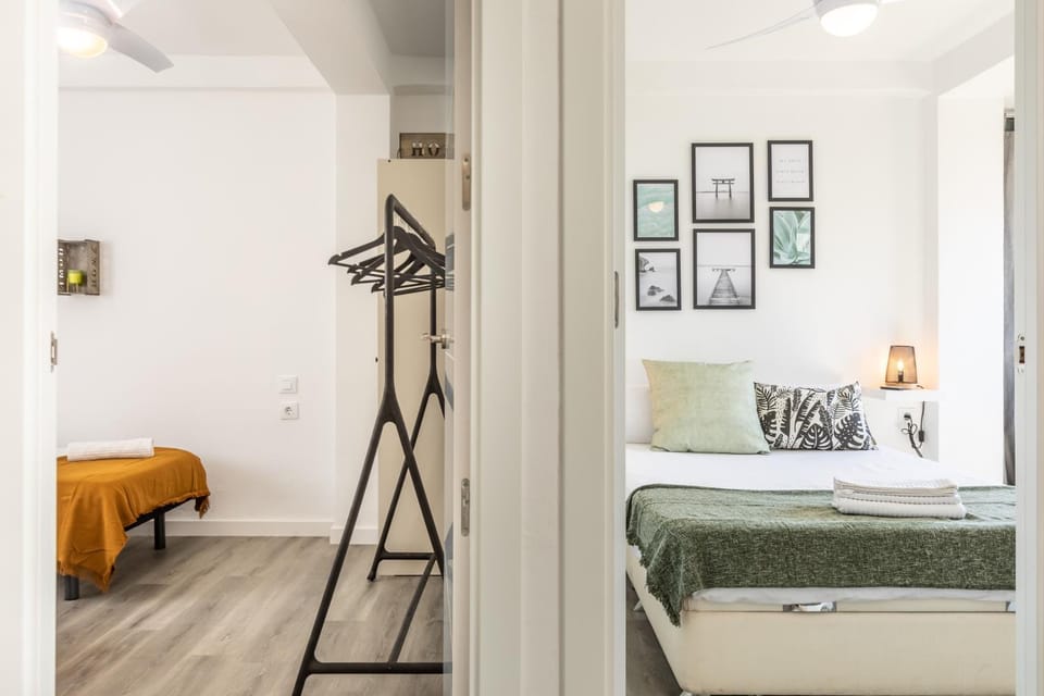 Living room, Bedroom