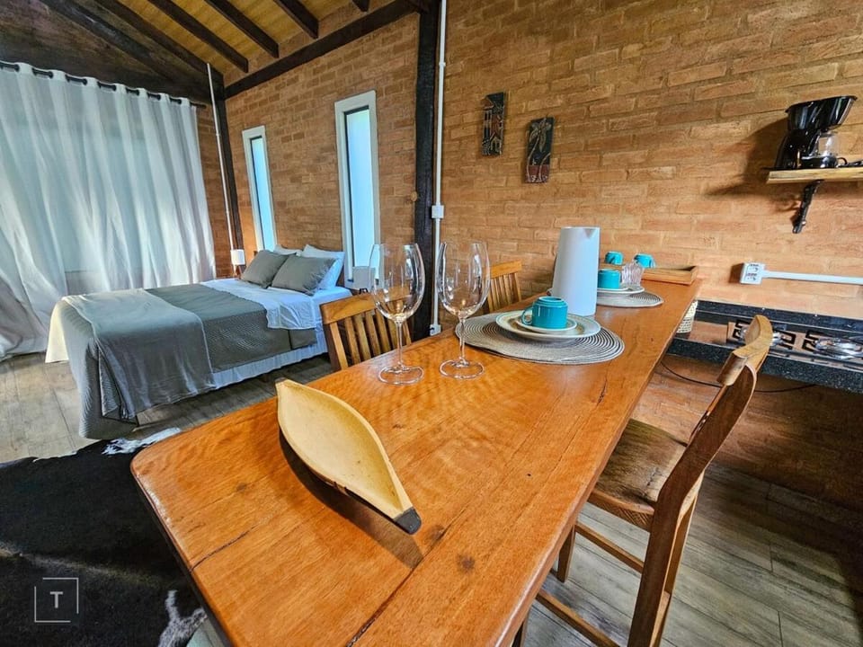 Kitchen or kitchenette, Photo of the whole room, Dining area, Bedroom