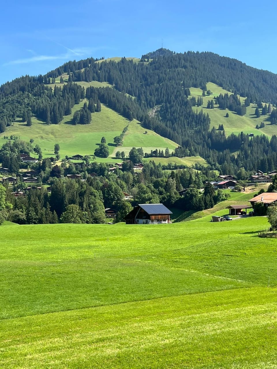 Spring, Day, Natural landscape, Mountain view