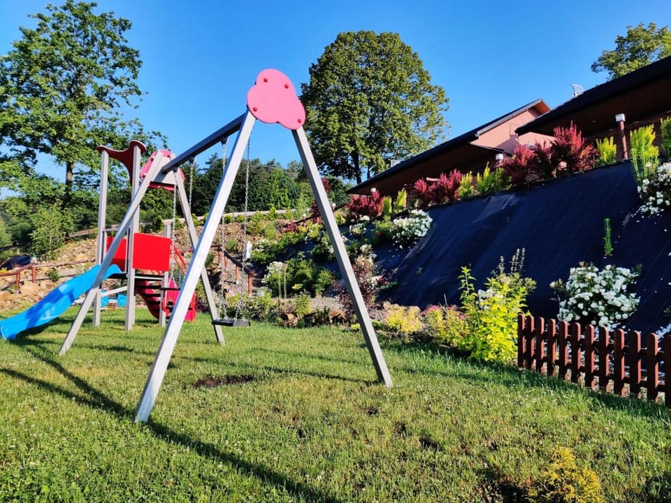 Natural landscape, Children play ground, Garden, Garden view