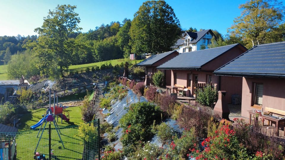 Property building, Natural landscape, Garden, Garden view