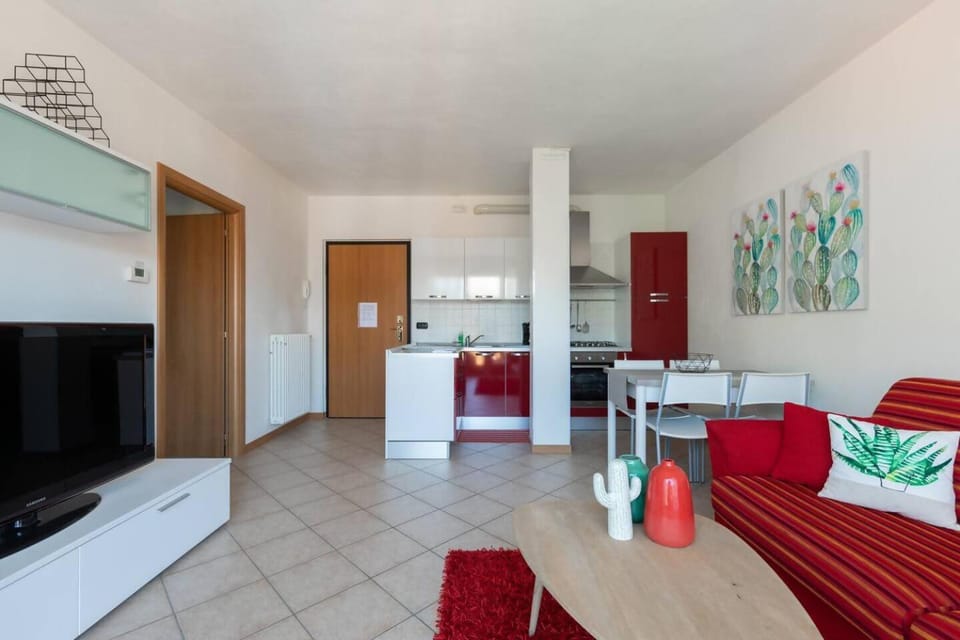 Modern apartment with pool Apartment in Bellano