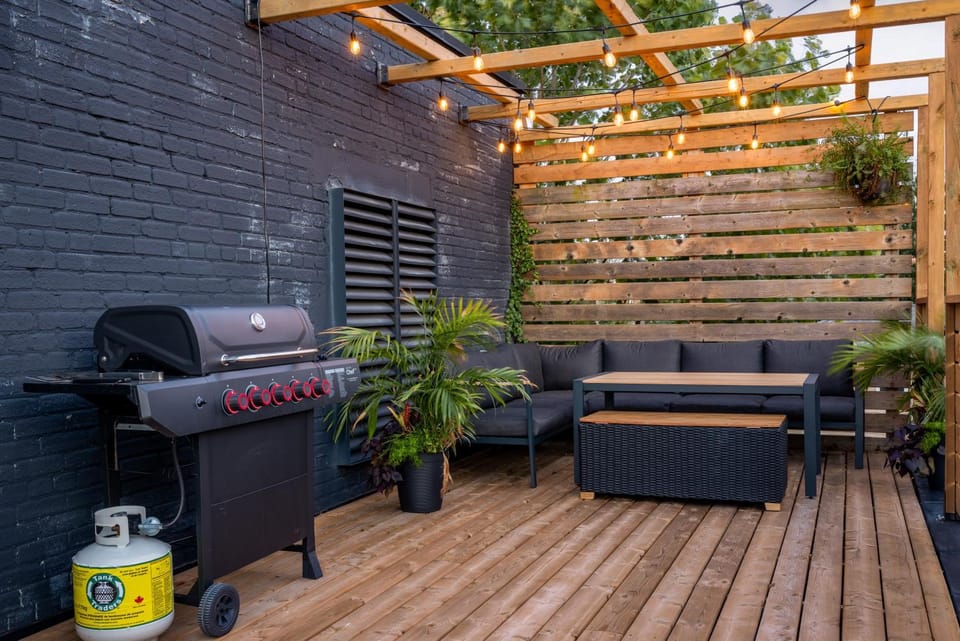 Patio, BBQ facilities, Balcony/Terrace, Seating area
