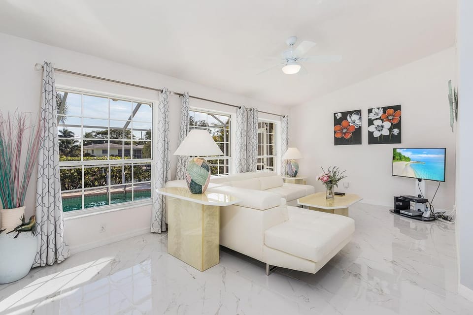 Pet friendly villa w/direct Gulf access & pool table! Villa Christylee - SWFL Rentals Villa in Cape Coral
