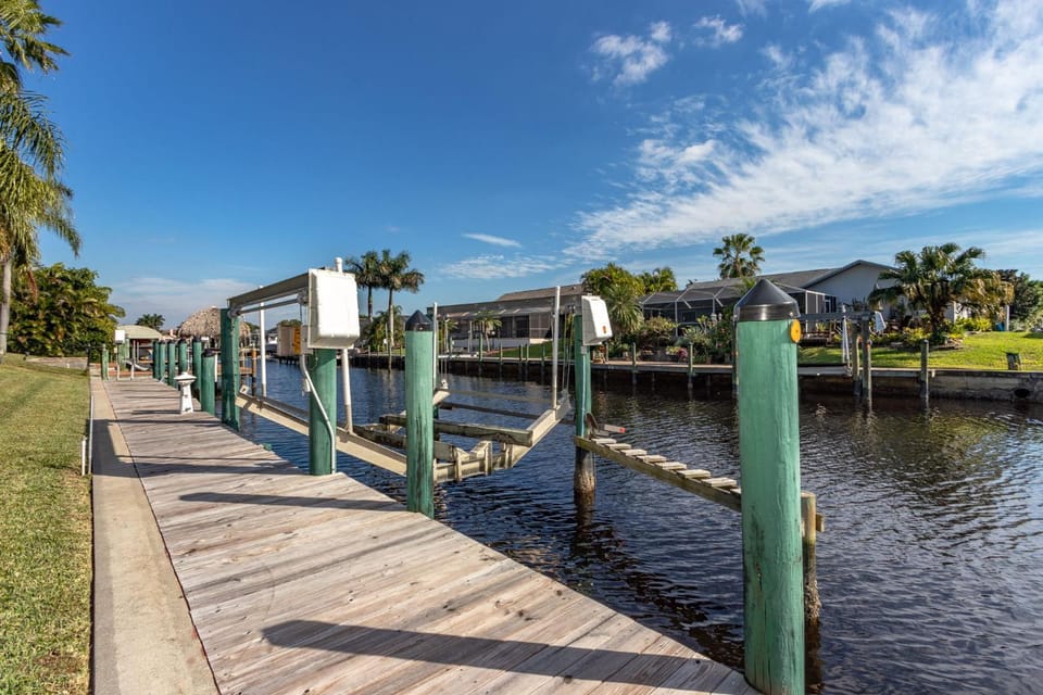 Pet friendly villa w/direct Gulf access & pool table! Villa Christylee - SWFL Rentals Villa in Cape Coral