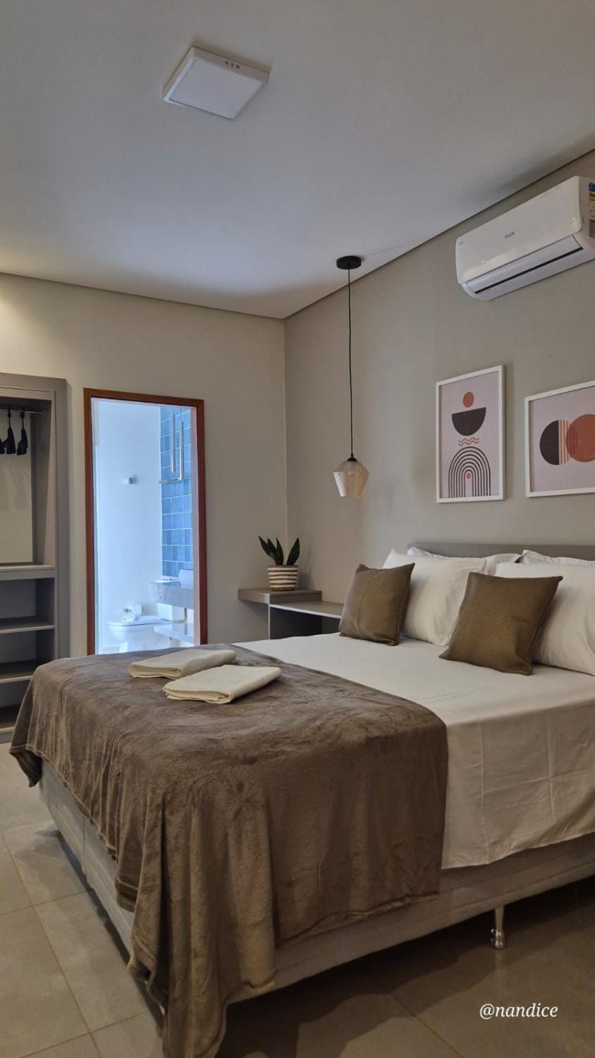Bed, Photo of the whole room, Bedroom, wardrobe, air conditioner