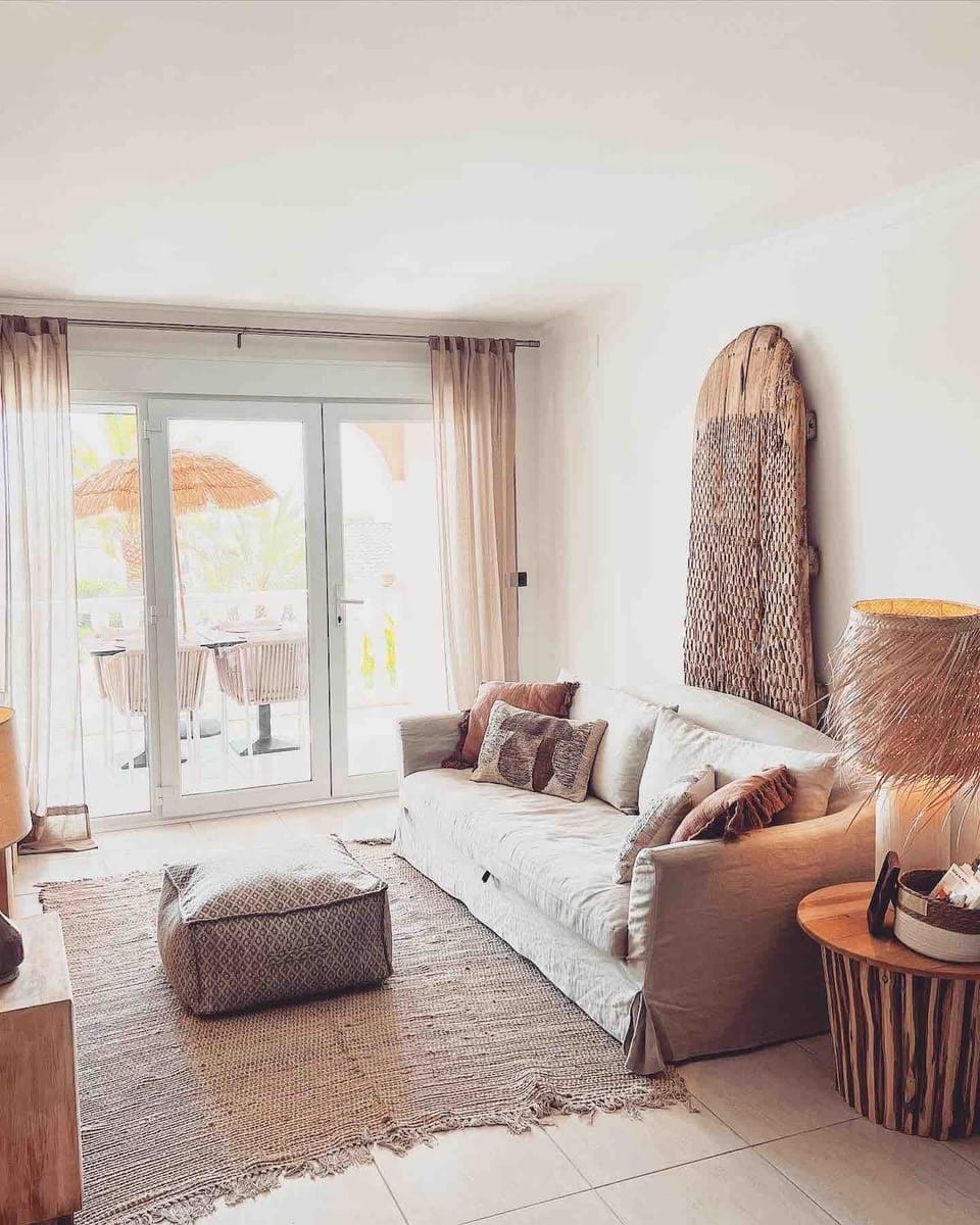 Boho chic Ibiza vibe appartment 4p Apartment in Calp