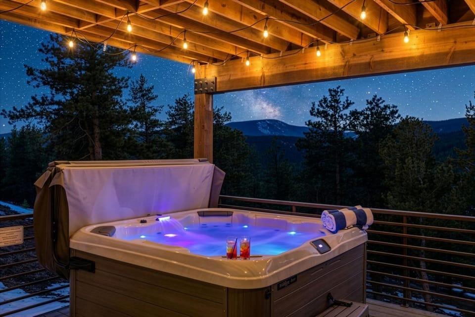 Ridge View Retreat - Panoramic Views and Hot Tub House in Nederland