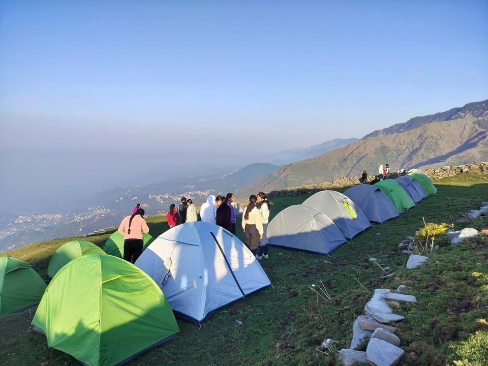 Day, People, Natural landscape, Mountain view, group of guests