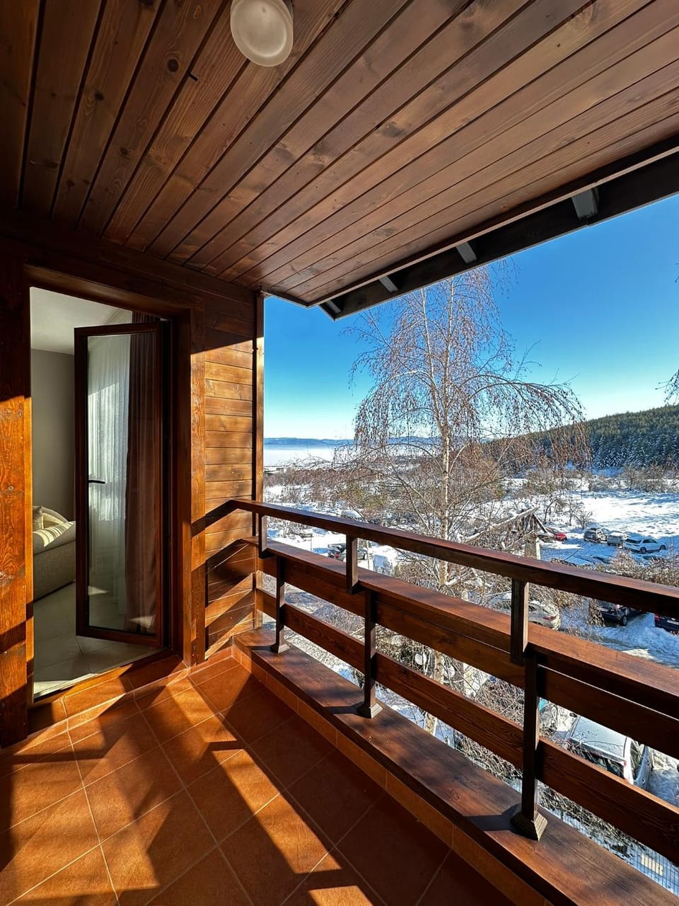 Natural landscape, Balcony/Terrace, Mountain view