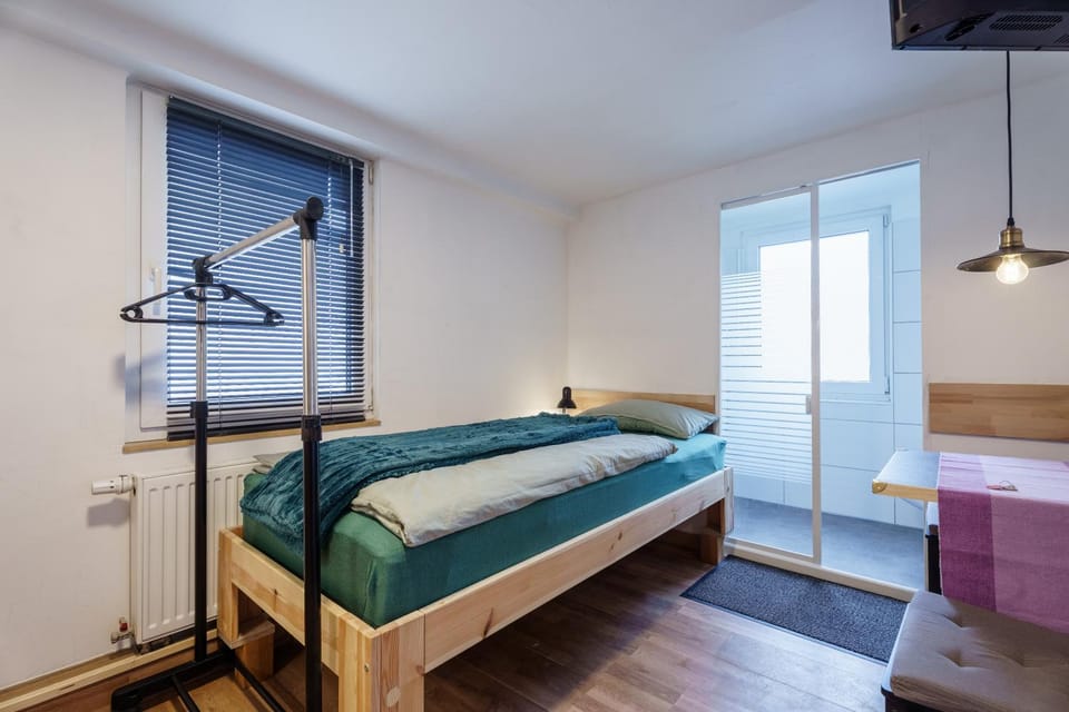 Property building, Living room, Bedroom