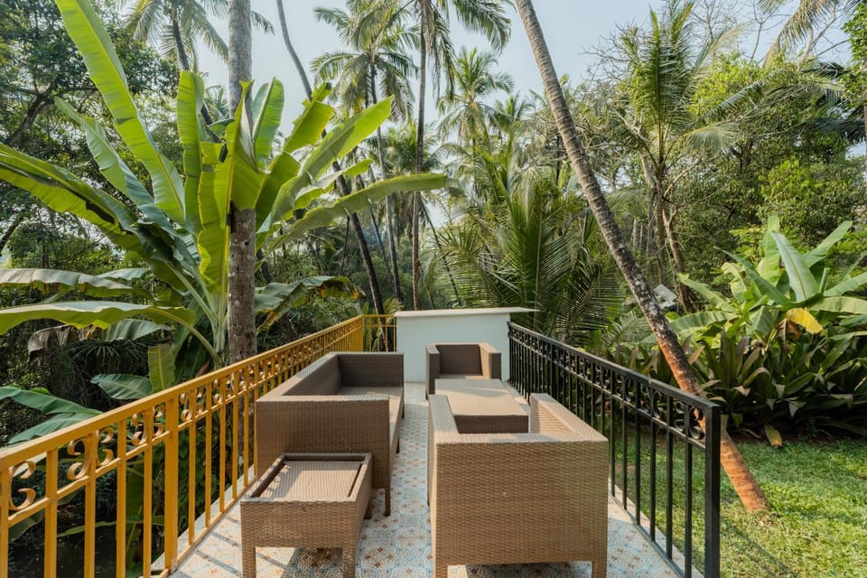 Day, Garden, Balcony/Terrace, Dining area, Garden view