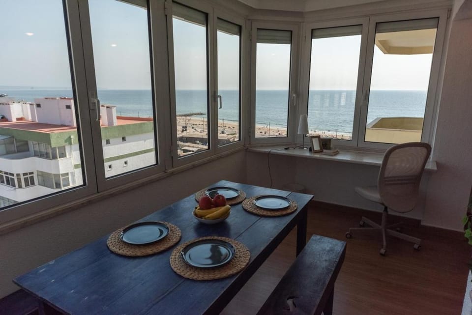 Natural landscape, Seating area, Dining area, Sea view