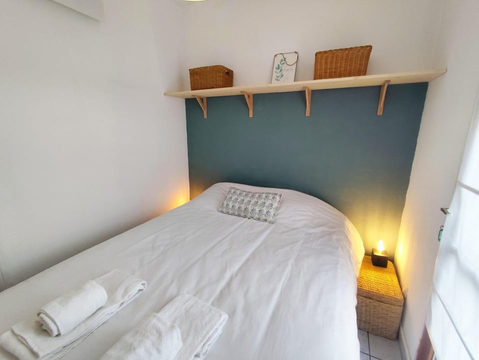 Entre mer et golf Appartement en rez de jardin avec parking Apartment in Fort-Mahon-Plage