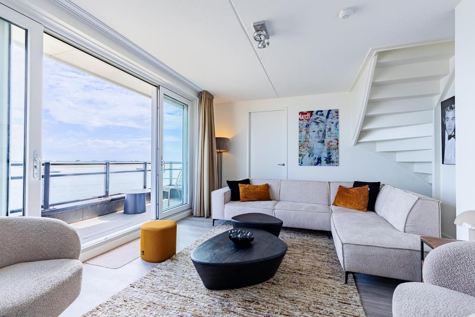 Vakantiewoning aan het water - met 4 balkons - Vista Maris - Nr 30 Apartment in Zeeland, Netherlands