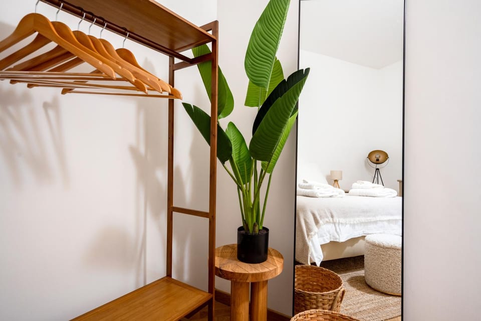Bed, Photo of the whole room, Bedroom, towels, wardrobe