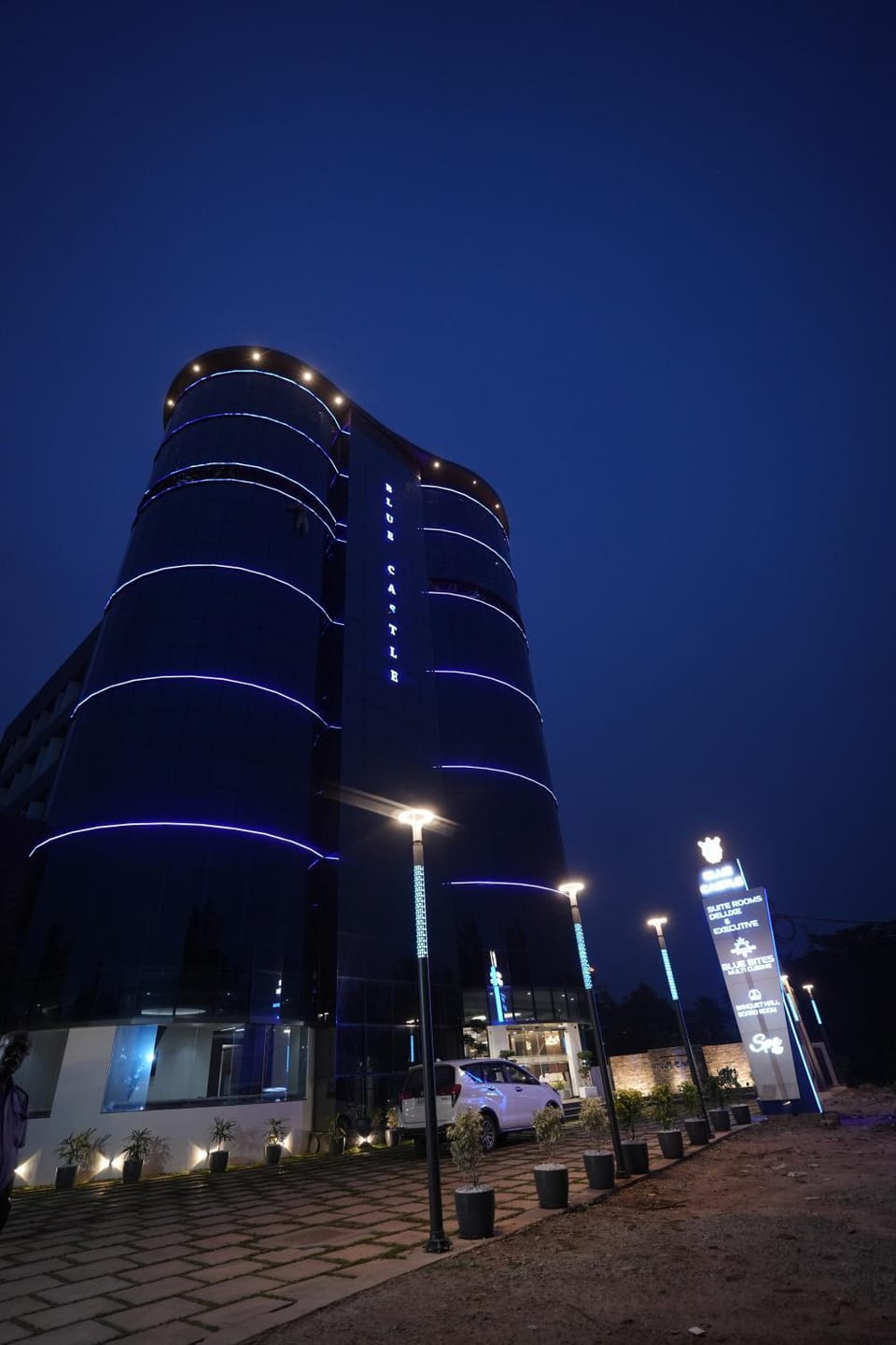 Property building, Night