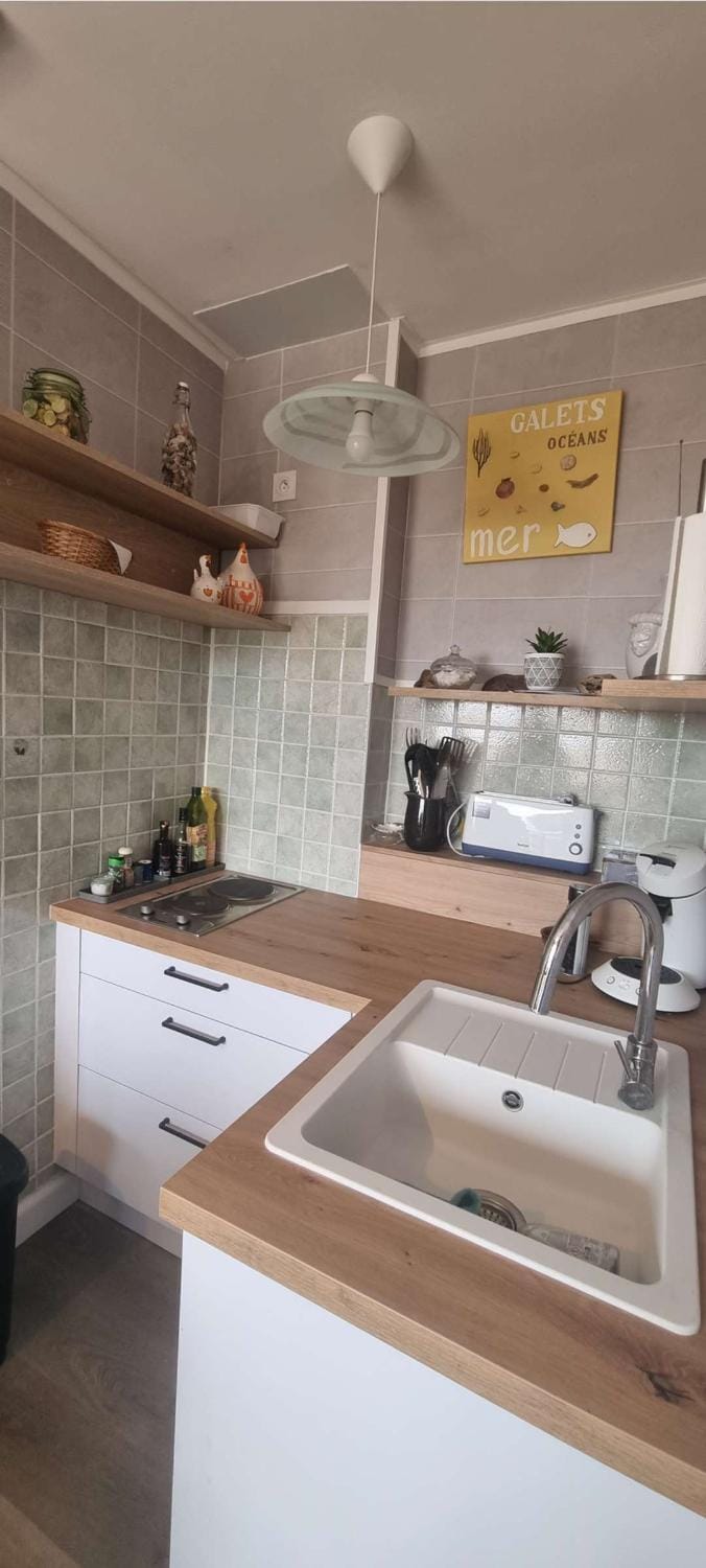 Appartement vue mer Apartment in Fleury