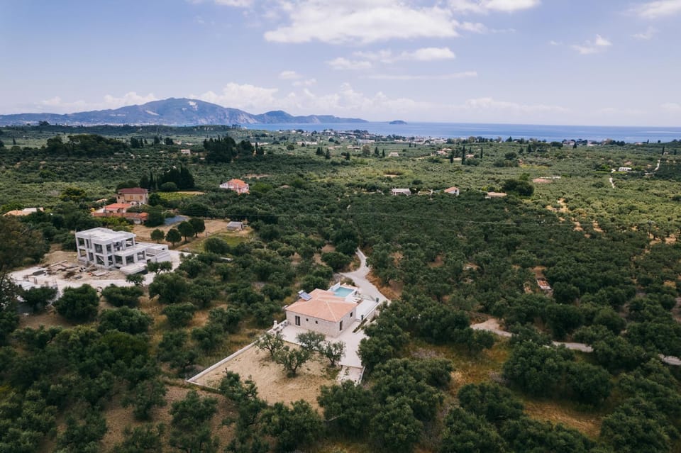 Natural landscape, Bird's eye view, Mountain view