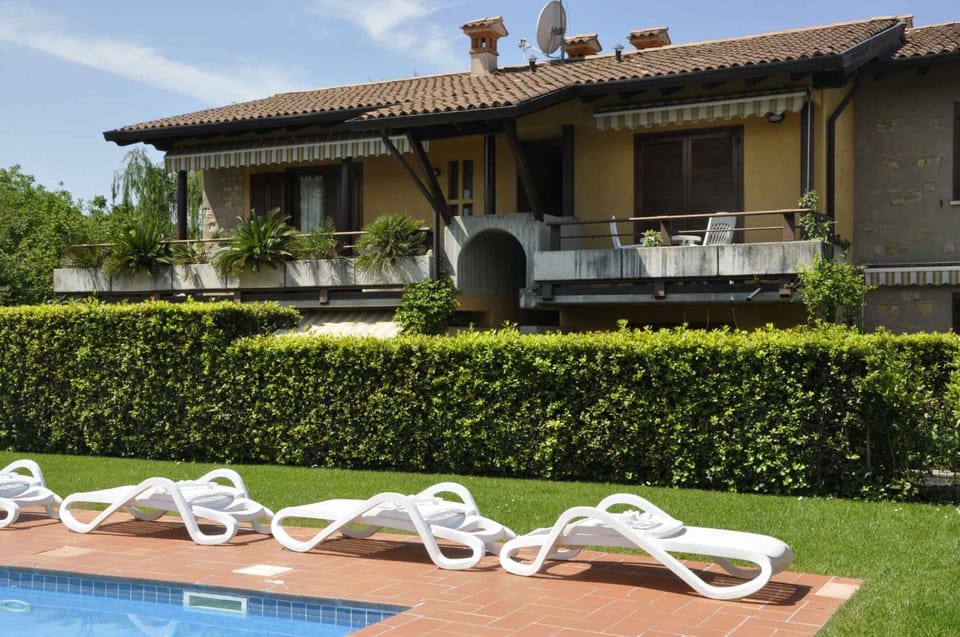 Summer, Swimming pool, sunbed